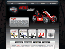 Tablet Screenshot of pedalkary.sk